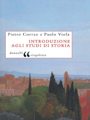 cover image of Introduzione agli studi di storia